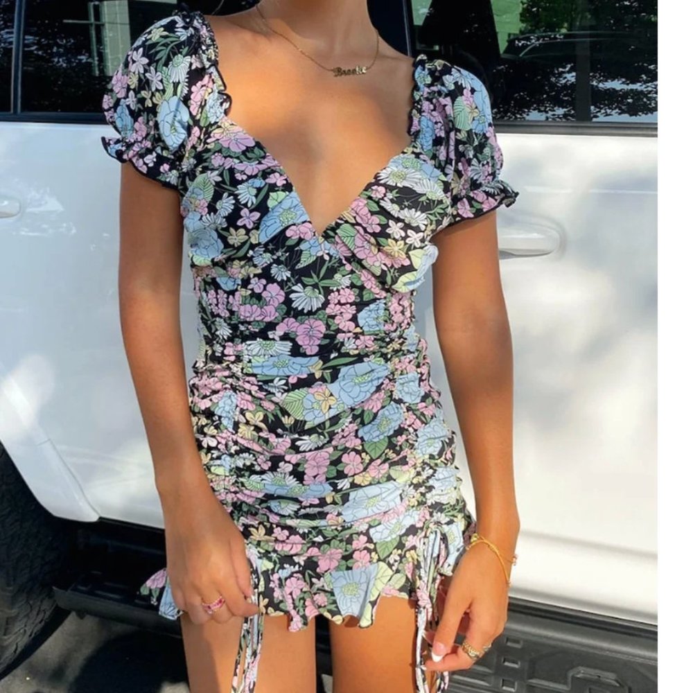 Isabelle's Cabinet Beauty and Brains Secret Garden Floral Dress